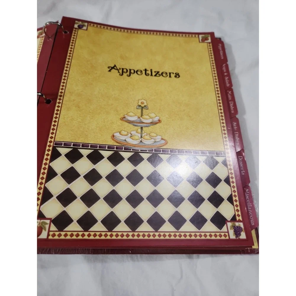 DEBBIE‎ MUMM COOKBOOK Cooking Traditions Kitchen Deluxe Recipe Binder Food 2007